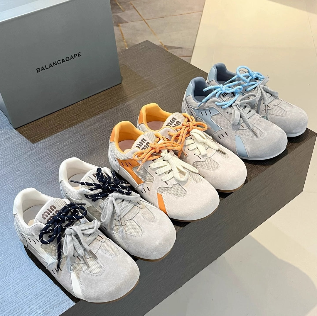 Damen Sportliche Freizeitschuhe mit atmungsaktivem Obermaterial und rutschfester Sohle EB