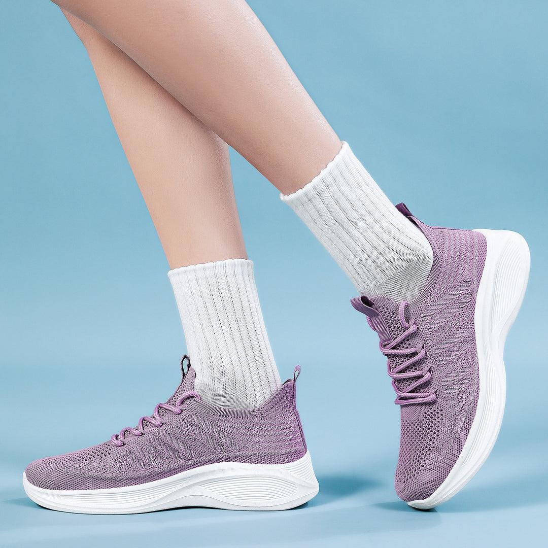 Damen Atmungsaktive Freizeitsneaker mit flexibler Sohle EB