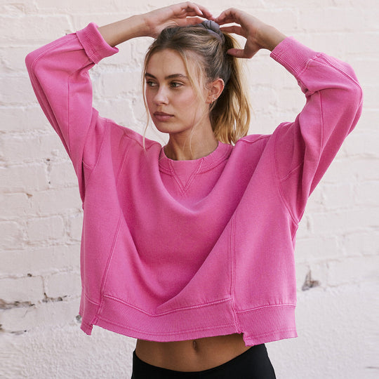 Damen Oversized Sweatshirt EB