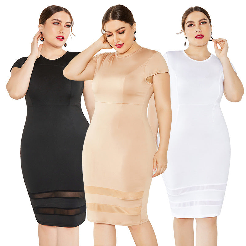 Damen figurbetontes Cocktailkleid EB