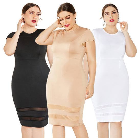 Damen figurbetontes Cocktailkleid EB