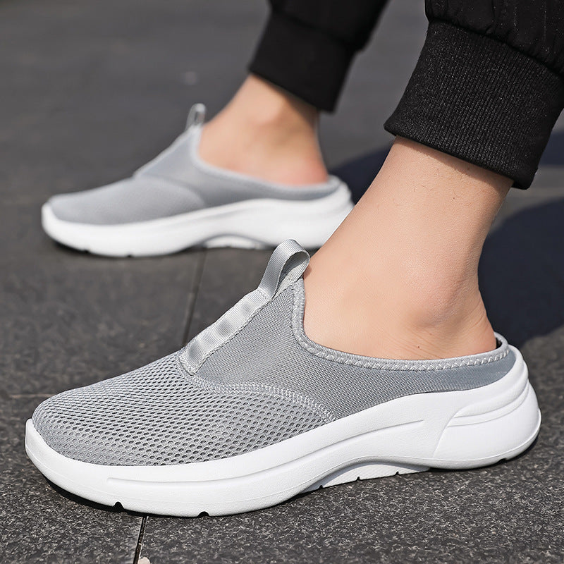 Damen Atmungsaktive und flexible Slip-On Freizeitschuhe EB