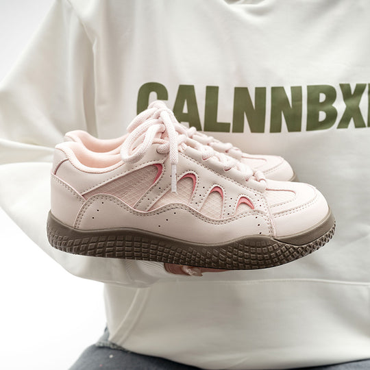 Damen Komfortable Sneakers mit atmungsaktiver Oberfläche und dämpfender Sohle EB