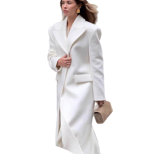 Damen oversized Wollmantel EB