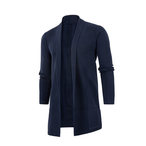 Damen Strickjacke mit offener Front und tiefem Kragen EB