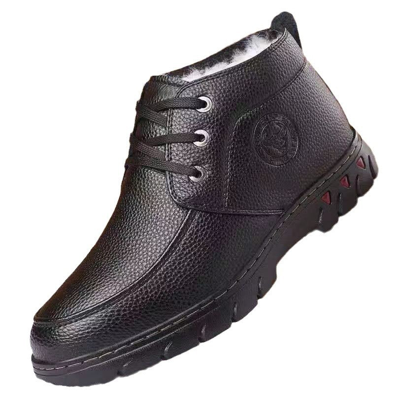 Herren Stiefel mit warmem Innenfutter und rutschfester Sohle EB