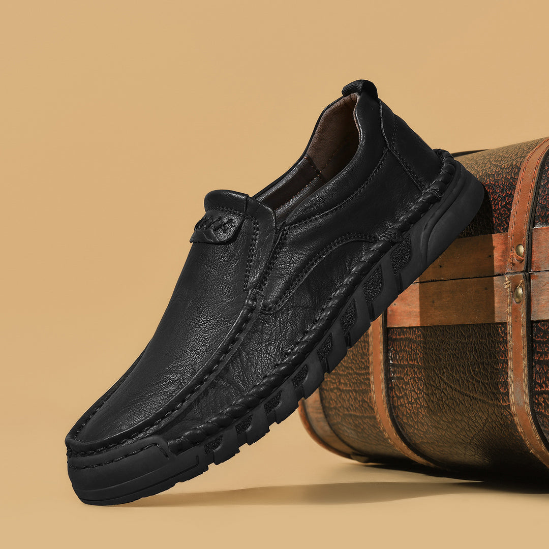 Herren Bequeme Mokassins mit flexibler Sohle und hochwertigen Details EB