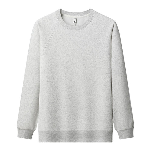 Damen lässiger Sweatshirt mit klassischem Rundhalsausschnitt und modernen Raglanärmeln EB