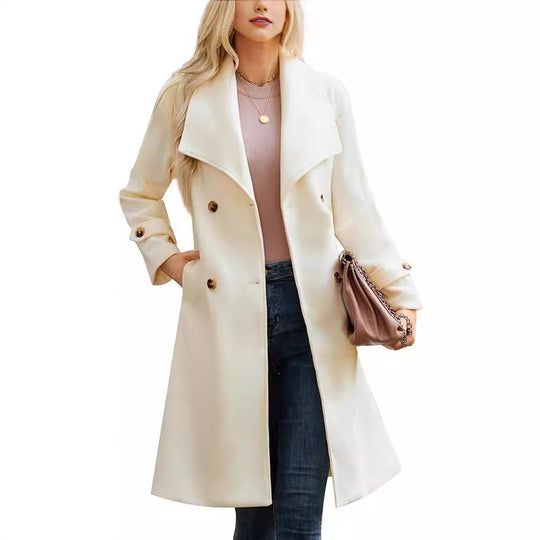 Damen Eleganter und bequemer Langmantel EB
