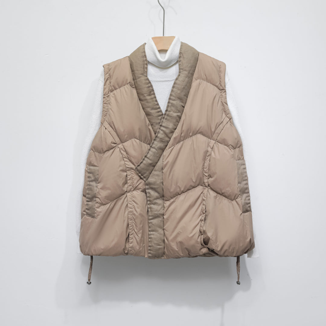 Damen Winter-Wende-Weste mit lässigem Schnitt EB
