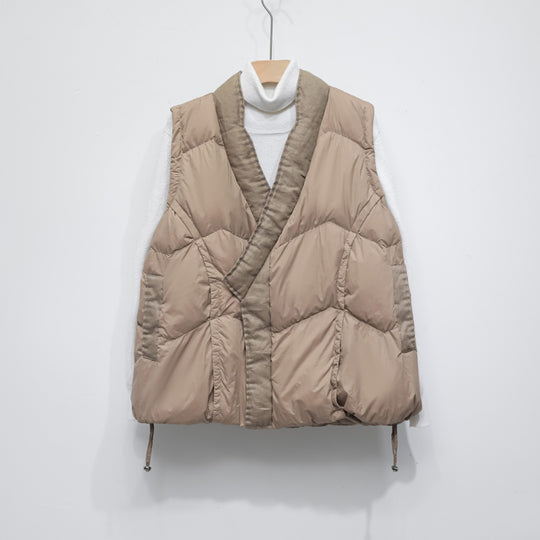 Damen Winter-Wende-Weste mit lässigem Schnitt EB