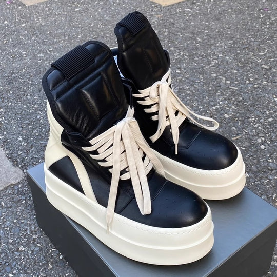 Damen Plateausneaker mit hohem Design EB
