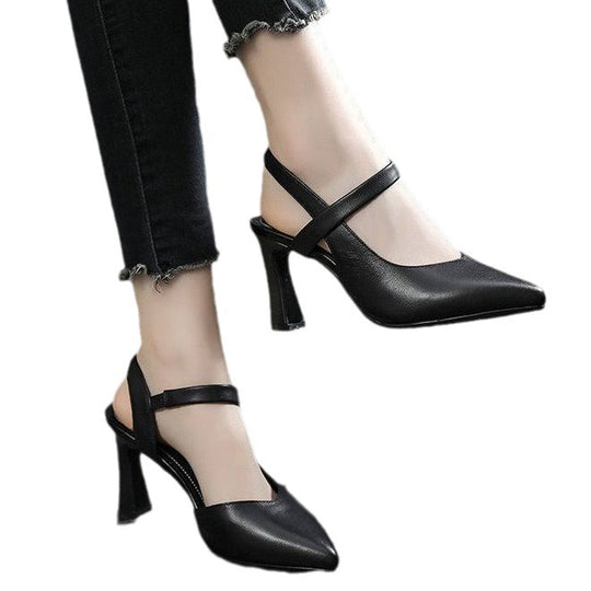 Damen Slingpumps mit verstellbarem Riemen und eleganter Absatzhöhe EB