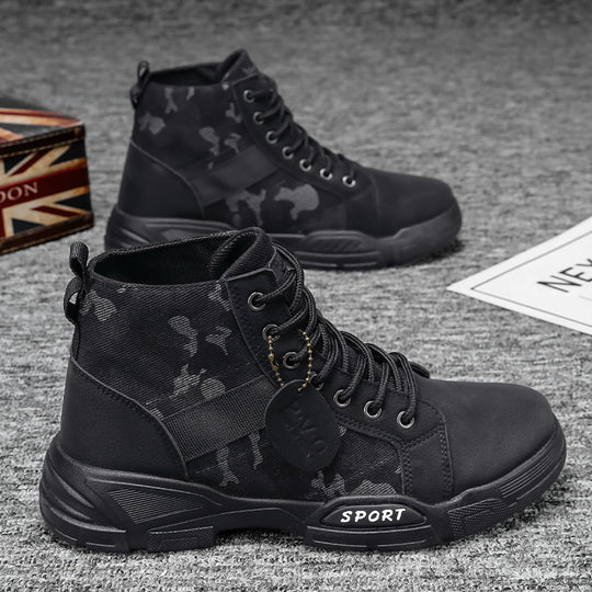 Herren Hochwertige Freizeitstiefel mit robustem Obermaterial EB