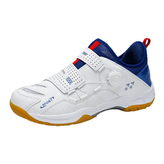 Unisex leichte atmungsaktive Indoor-Tennisschuhe mit stabiler nicht abfärbender Sohle und stoßdämpfung EB