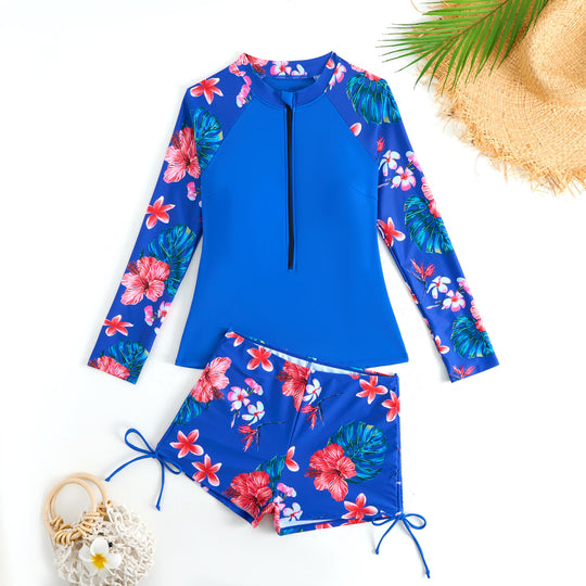 Damen Sportlicher Langarm-Surfuanzug EB