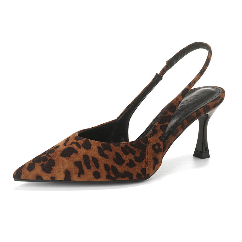 Damen Slingback-Pumps mit spitzem Design und komfortablem Absatz EB