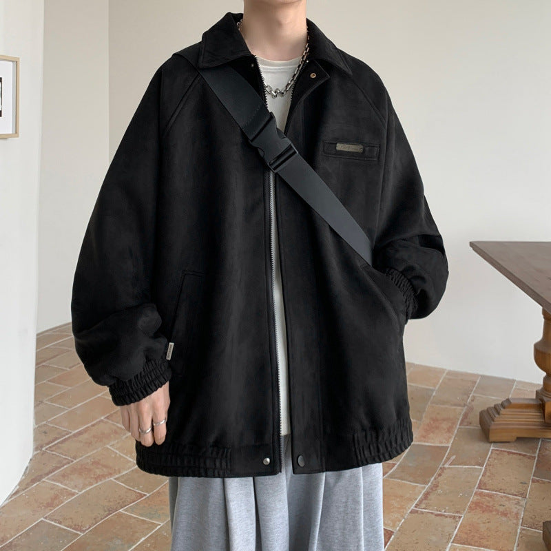 Herren Übergroße Steppjacke mit praktischen Taschen EB