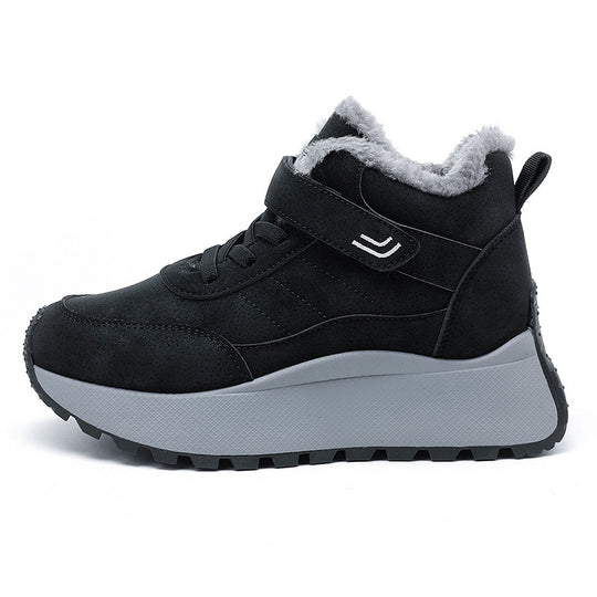 Damen Hochwertige Winterstiefel mit flauschigem Innenfutter und rutschfester Sohle EB
