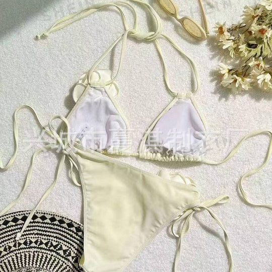 Damen Bikini-Set mit elegantem Blumenmuster EB
