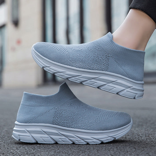 Damen Hochleistungs-Sneaker mit flexiblem Strick-Obermaterial und dämpfender Sohle EB