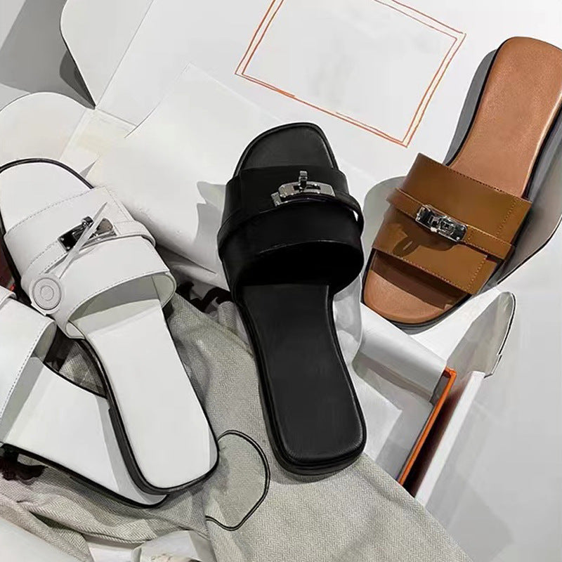 Damen Komfortable Badeschuhe mit modischen Textilriemen und elegantem Schnallenverschluss EB