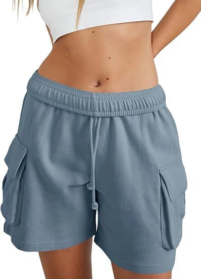 Damen Casual Cargo Shorts EB