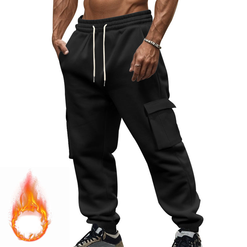 Herren Cargo-Jogginghose mit seitlichen Taschen und komfortablem Schnitt EB