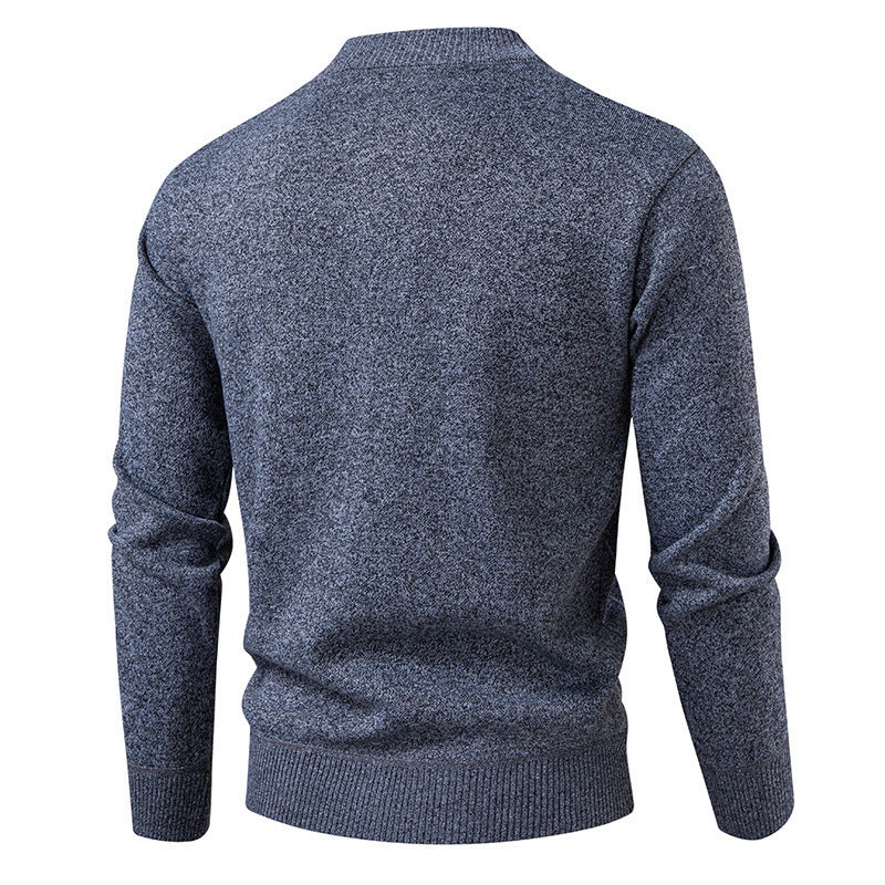 Herren Strickjacke mit modernem Rautenmuster und praktischen Taschen EB