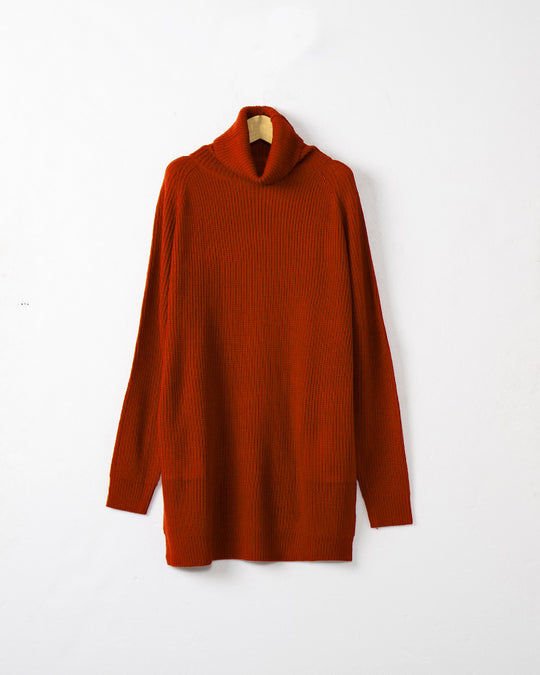 Damen Kuscheliger Rollkragenpullover aus weichem Strick EB