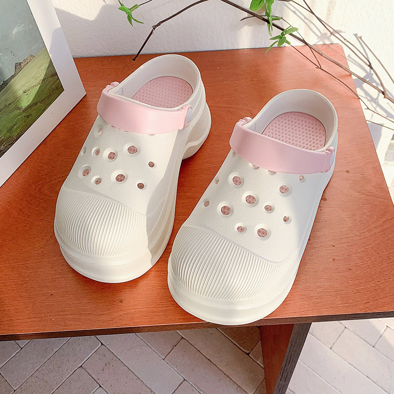 Damen modische Wasserclogs mit rutschfestem Design und verstellbarem Riemen EB