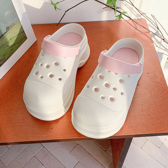 Damen modische Wasserclogs mit rutschfestem Design und verstellbarem Riemen EB