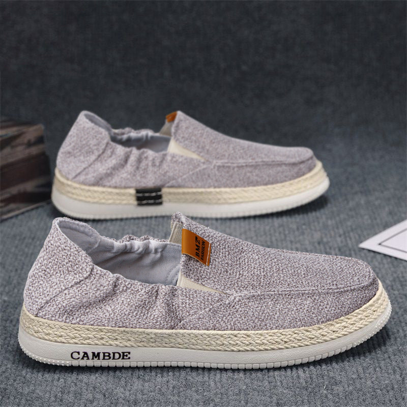 Damen Bequeme Slip-On Freizeitschuhe mit elastischem Obermaterial EB