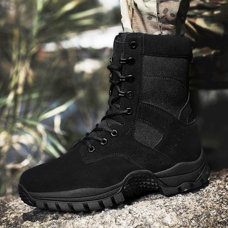 Herren Einsatzstiefel mit rutschfester Sohle und atmungsaktivem Obermaterial EB