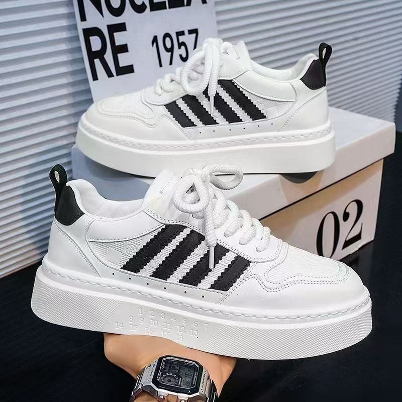Damen trendige Plateau-Sneaker mit einzigartigem Design und bequemer Dämpfungstechnologie EB