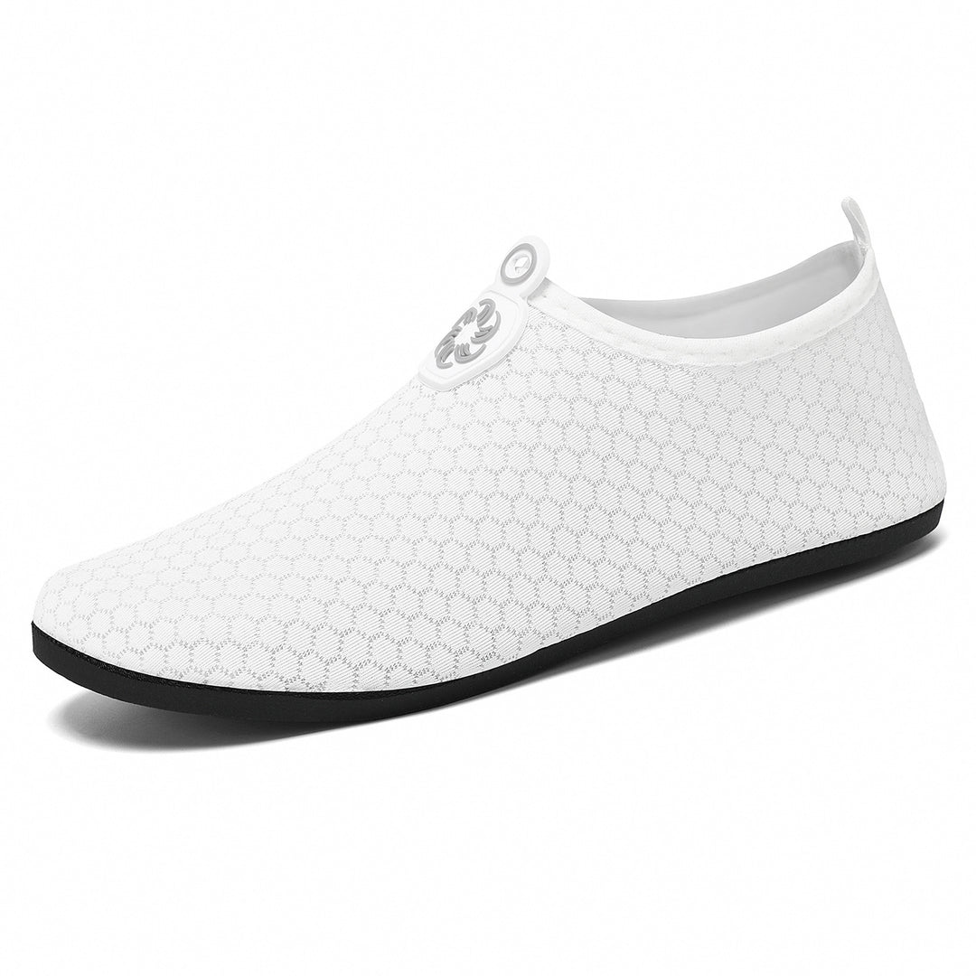 Damen nan leichter gestrickter Wasserschuh Slip-On mit nahtlosem Sockenschaft und rutschfester Gummisohle EB