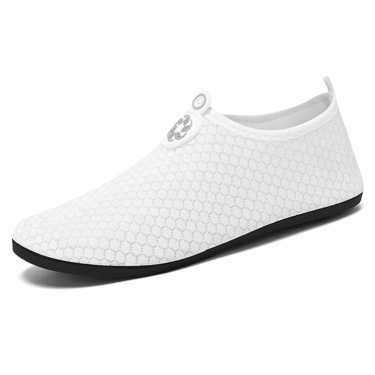 Damen nan leichter gestrickter Wasserschuh Slip-On mit nahtlosem Sockenschaft und rutschfester Gummisohle EB