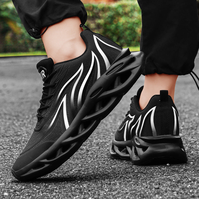 Damen Sportliche Sneakers mit innovativem Dämpfungssystem und atmungsaktiver Mesh-Oberfläche EB