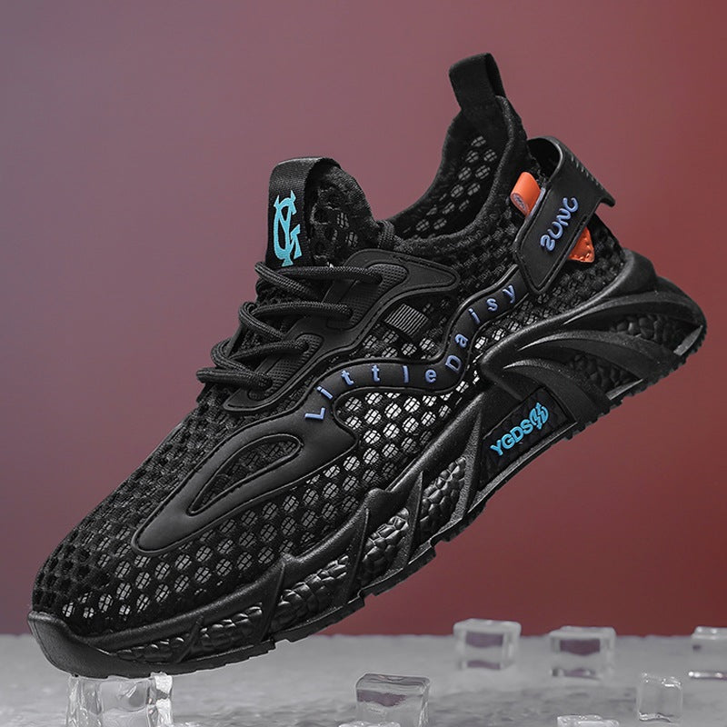 Damen Sportliche Mesh-Sneaker mit atmungsaktivem Obermaterial und innovativem Dämpfungssystem EB