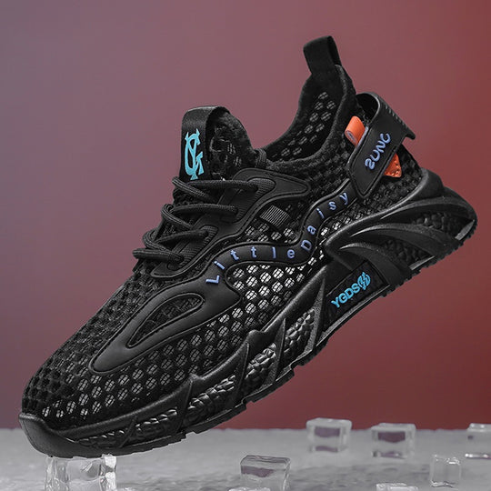 Damen Sportliche Mesh-Sneaker mit atmungsaktivem Obermaterial und innovativem Dämpfungssystem EB