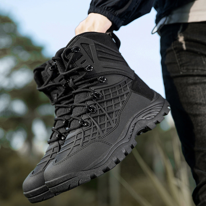 Herren Tactical Bergstiefel mit innovativer Stützstruktur EB