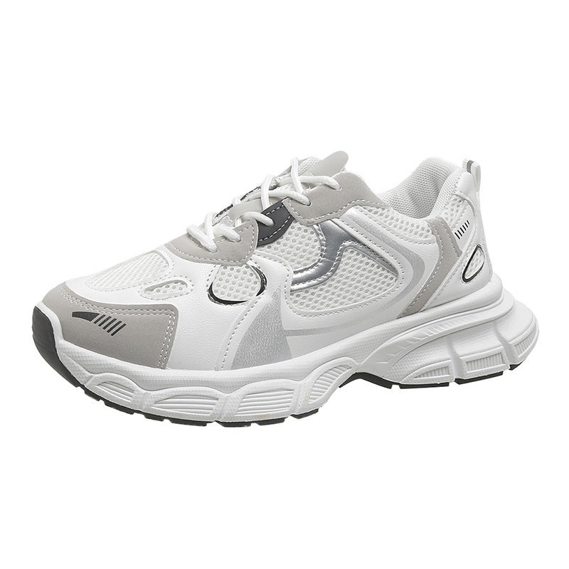 Damen Sportliche Lauf Sneakers mit atmungsaktivem Obermaterial und dämpfender Sohle EB