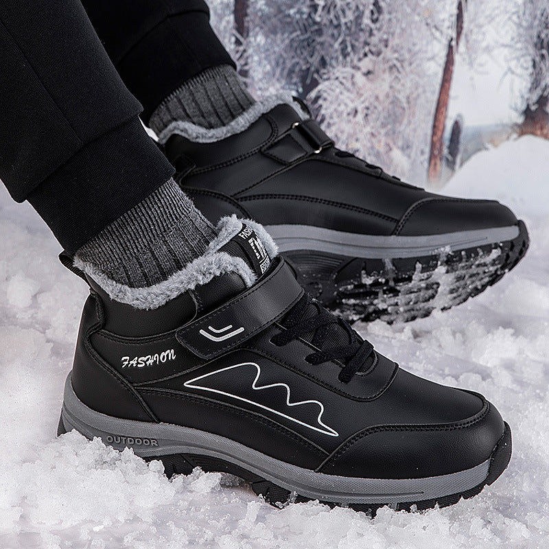 Damen Winterliche Schneestiefel mit isolierendem Futter und rutschfester Sohle EB