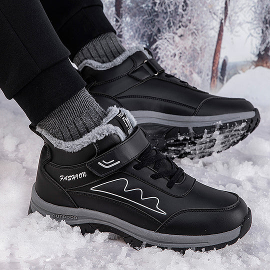 Damen Winterliche Schneestiefel mit isolierendem Futter und rutschfester Sohle EB