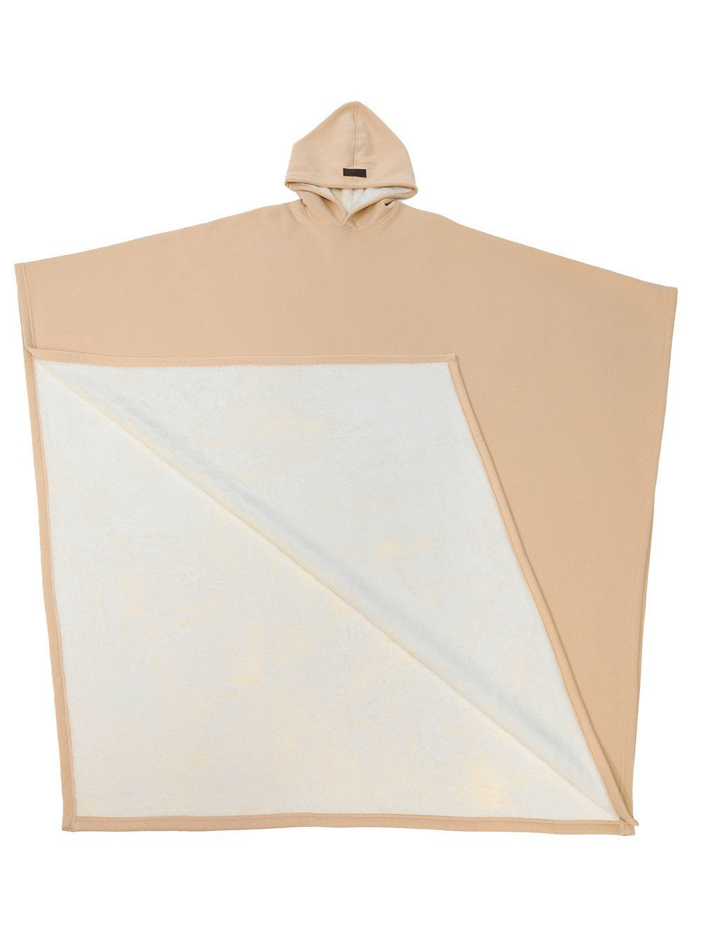 Unisex nan Kapuzen-Poncho Kuscheldecke mit weichem Futter und großzügigem Oversize-Schnitt EB