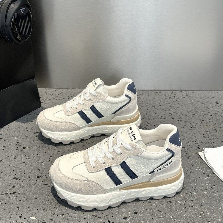 Damen Trendige Lifestyle-Sneaker mit gepolsterter Sohle und strukturiertem Obermaterial EB