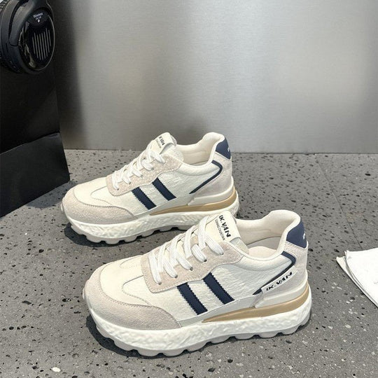 Damen Trendige Lifestyle-Sneaker mit gepolsterter Sohle und strukturiertem Obermaterial EB