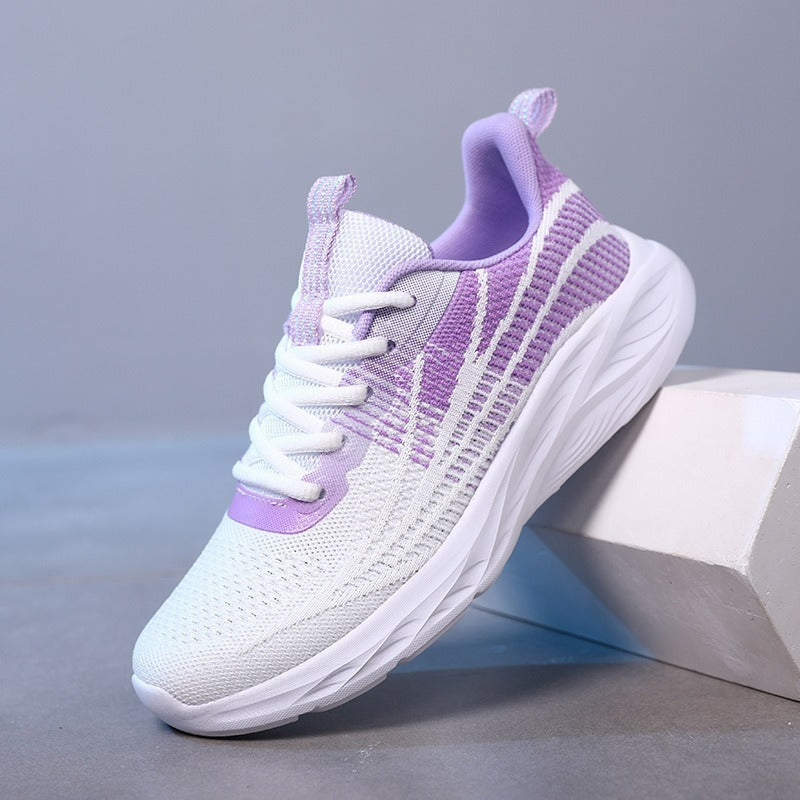 Damen Atmungsaktive Laufschuh mit flexiblem Obermaterial und dämpfender Sohle EB