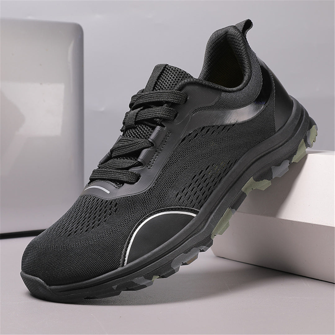 Herren Atmungsaktive Fitness-Laufschuhe mit Stoßdämpfung EB