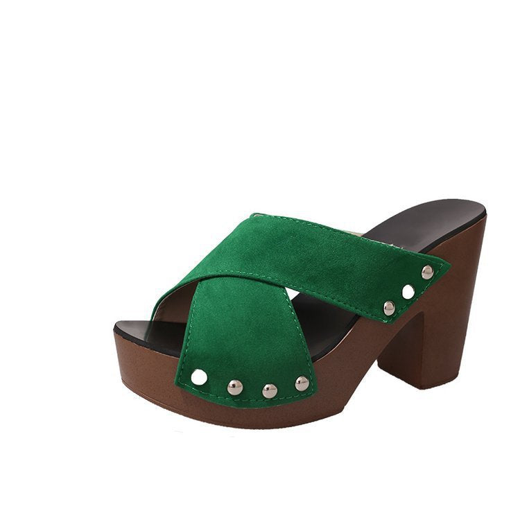 Damen Plateausandalen EB
